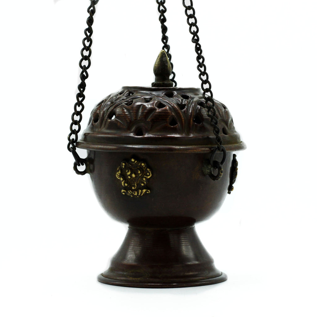 Copper Tibetan Incense Burner - Classic Hanging From Witch, Please!