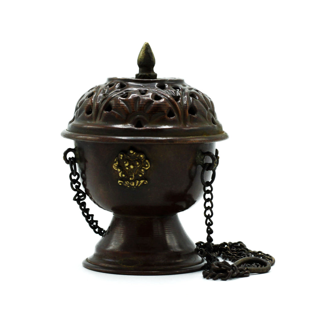 Copper Tibetan Incense Burner - Classic Hanging From Witch, Please!