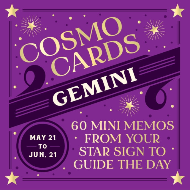 Cosmo Cards: Gemini: 60 Mini Memos from Your Star Sign to Guide the Day Cards Books
