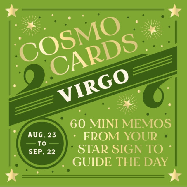 Cosmo Cards: Virgo: 60 Mini Memos from Your Star Sign to Guide the Day Cards Books