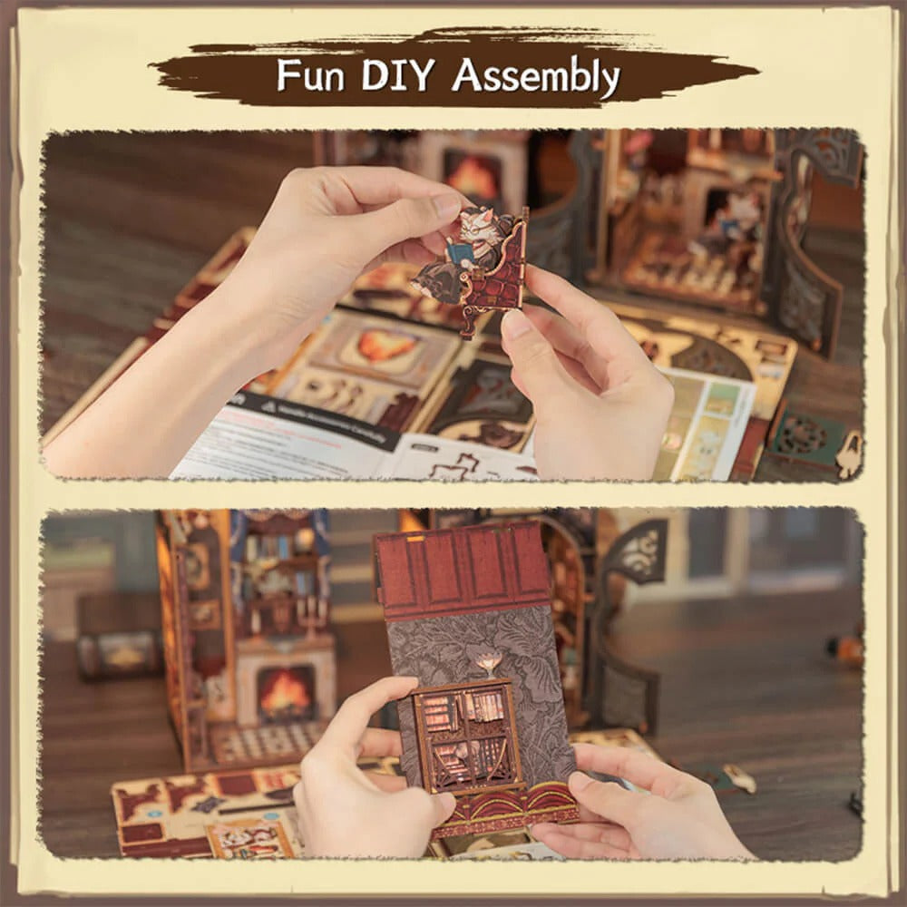 Count Cat’s Study Book Nook Game