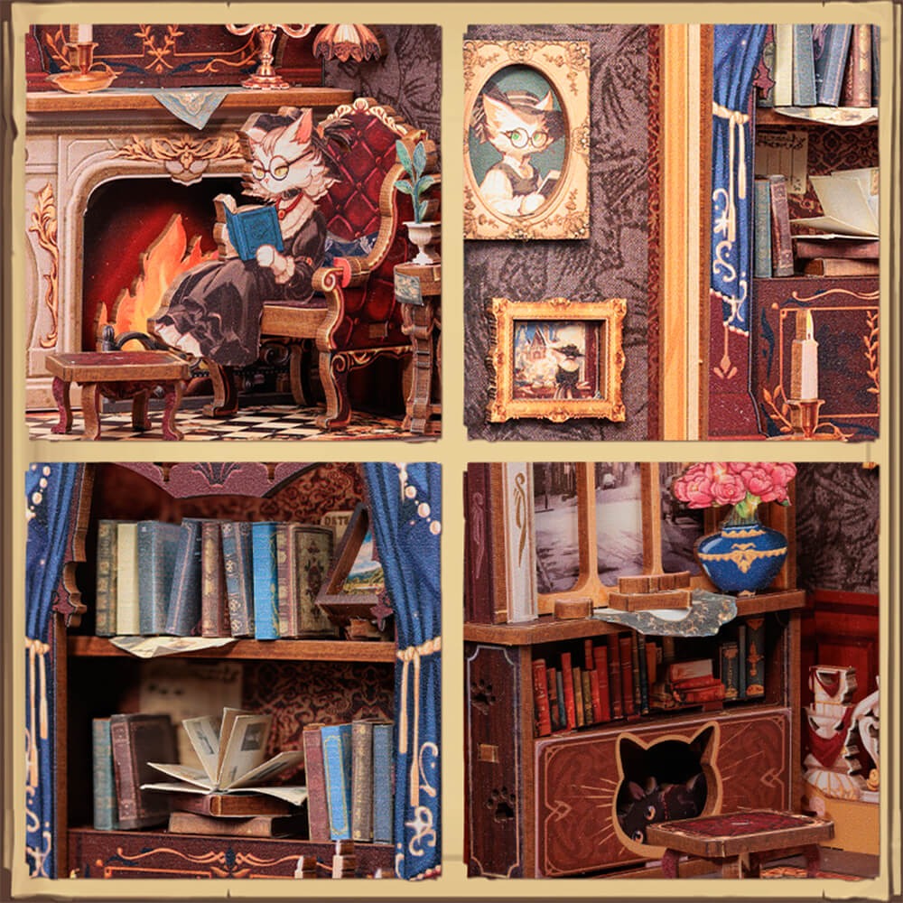 Count Cat’s Study Book Nook Game