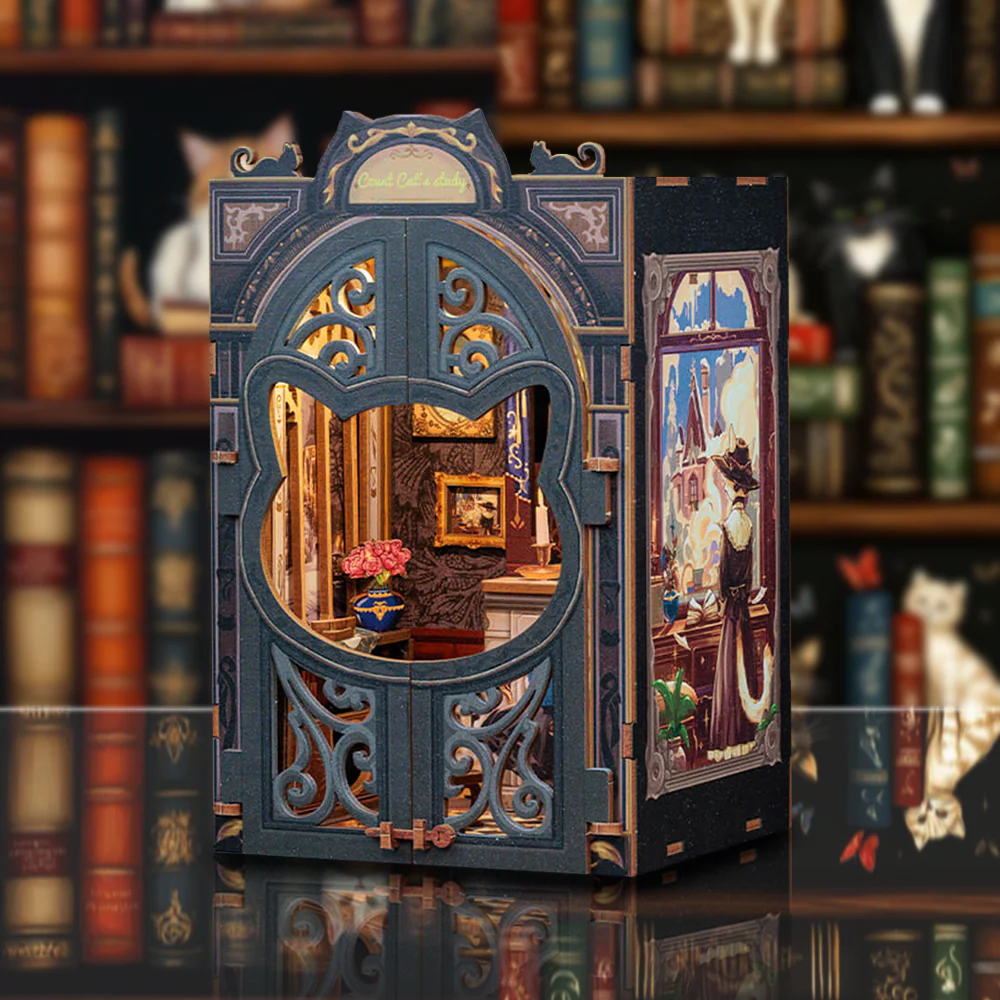 Count Cat’s Study Book Nook Game