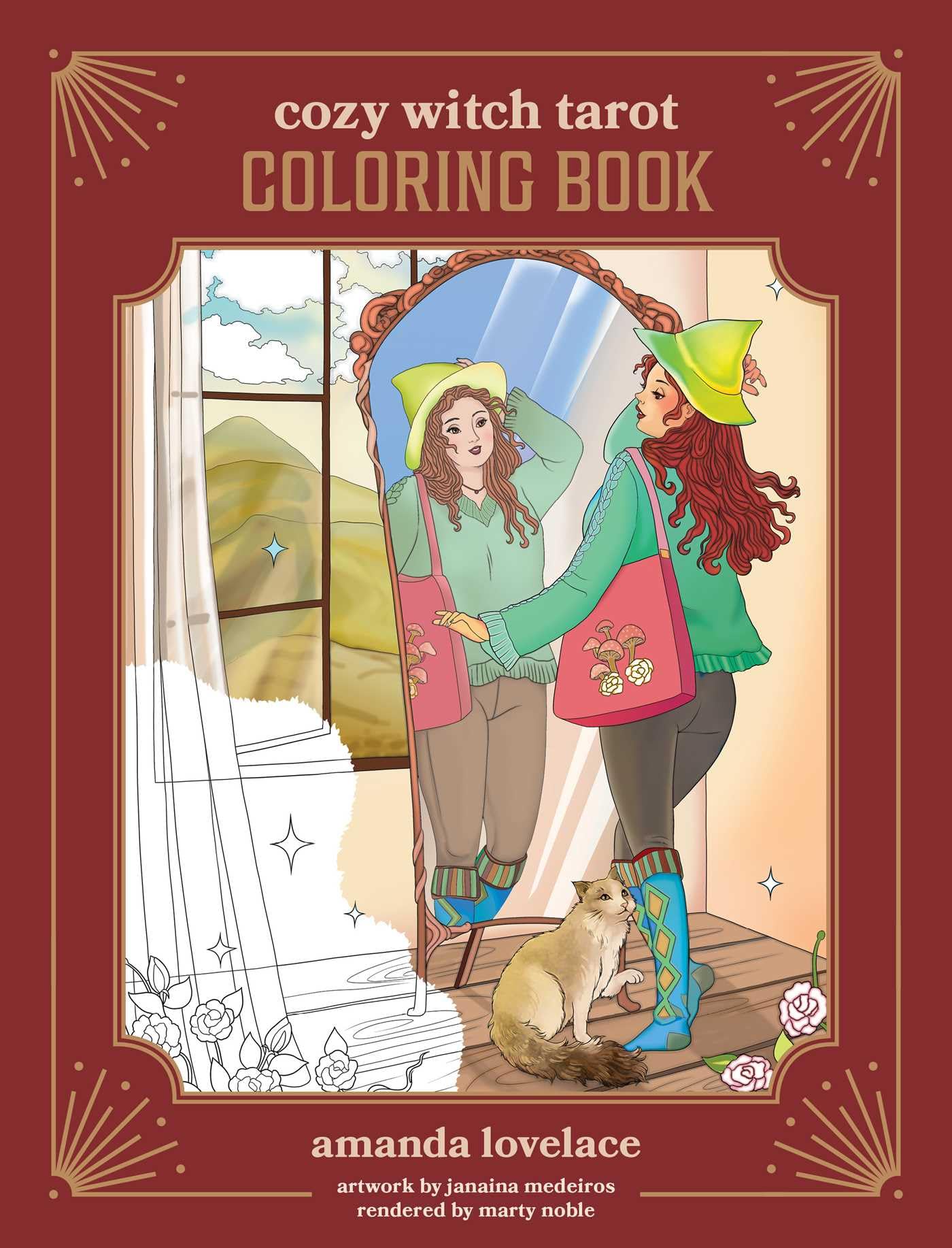 Cozy Witch Tarot Coloring Book - Sold by Witch, Please!