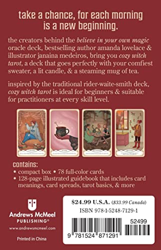 Cozy Witch Tarot Deck and Guidebook Multiple-component retail product Cards