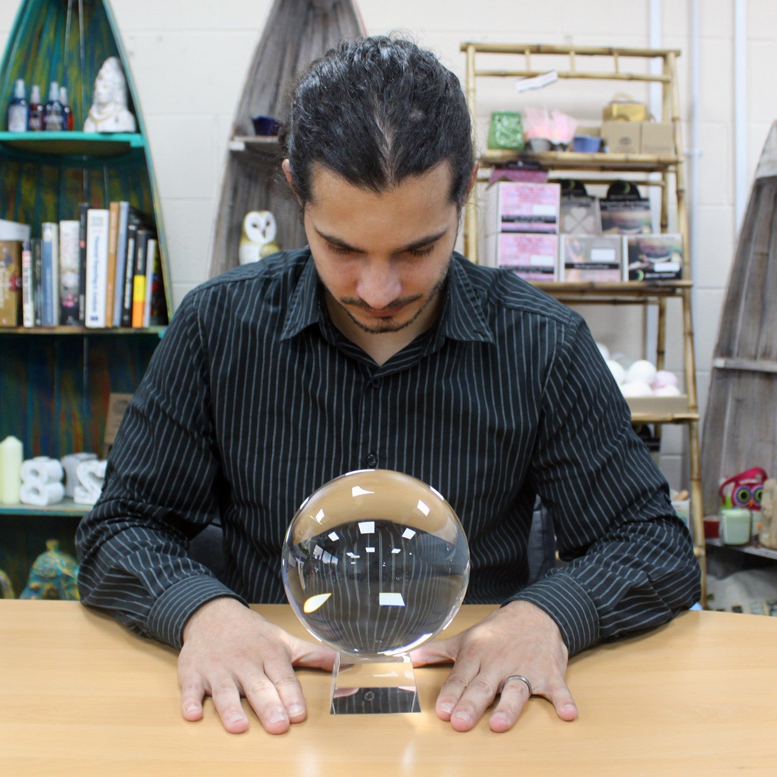 Crystal Ball on Stand 150mm From Witch, Please!