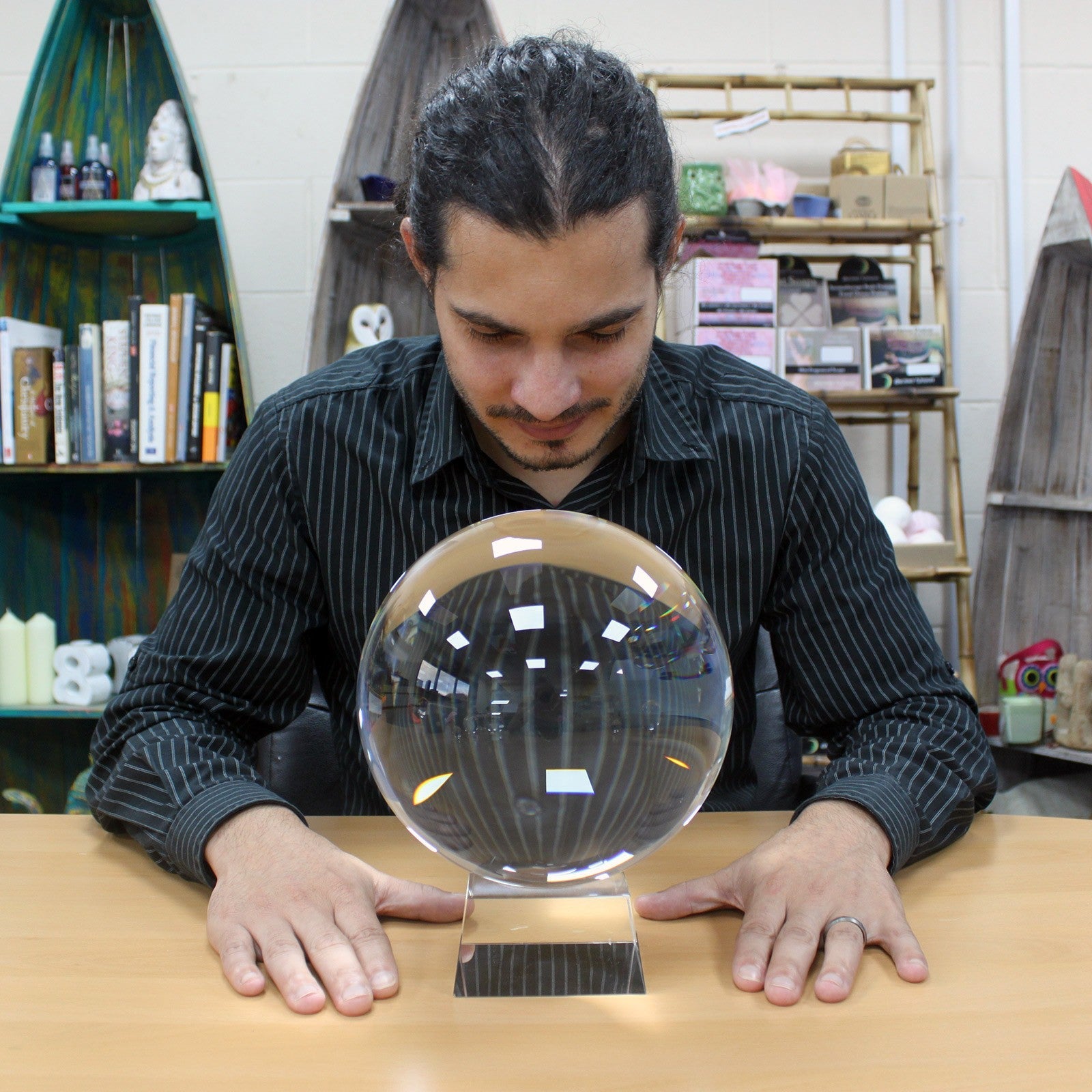 Crystal Ball on Stand 200mm From Witch, Please!