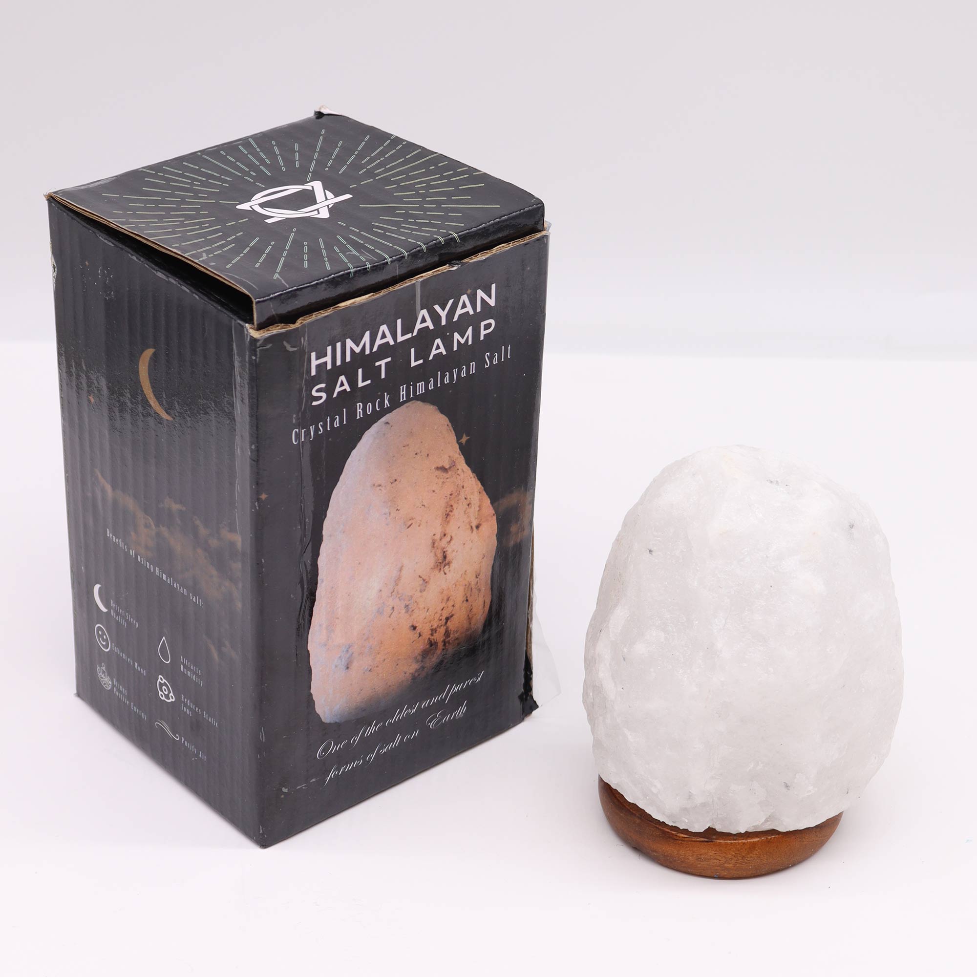 Crystal Rock Himalayan Salt Lamp - apx 1.5 - 2kg From Witch, Please!