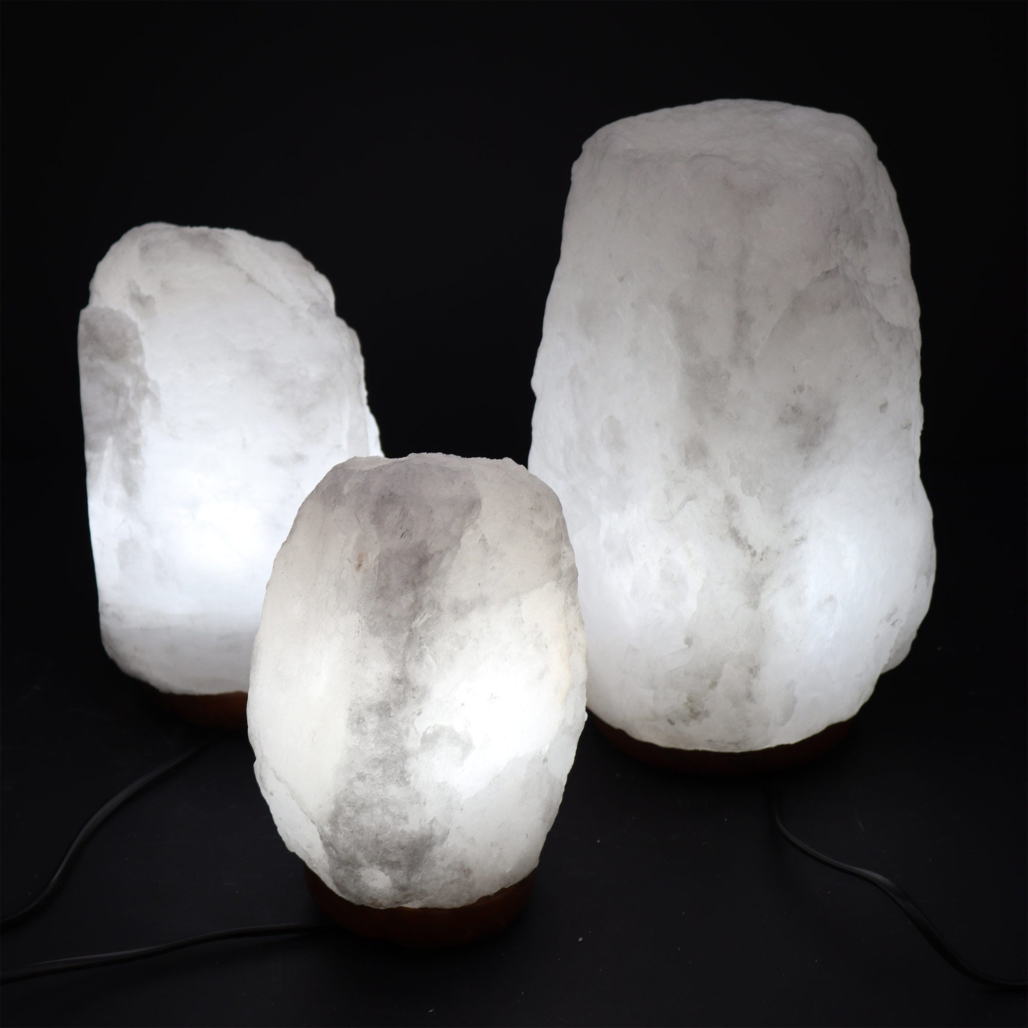 Crystal Rock Himalayan Salt Lamp - & Base apx 2-3kg From Witch, Please!