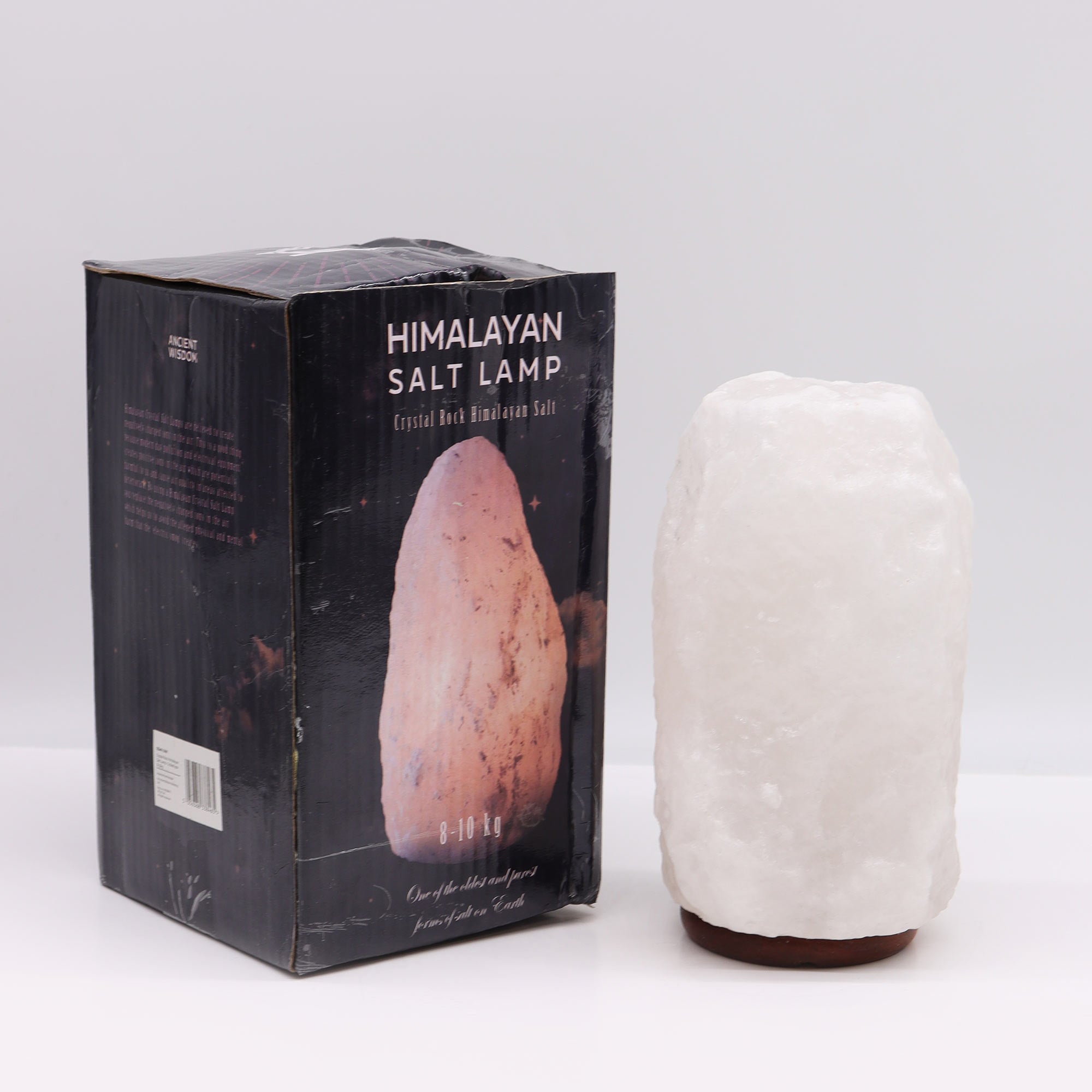 Crystal Rock Himalayan Salt Lamp - & Base apx 8-10kg From Witch, Please!