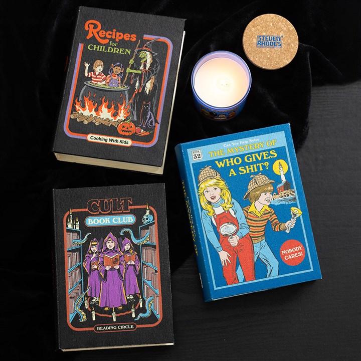 Cult Book Club Shaped Storage Box by Steven Rhodes