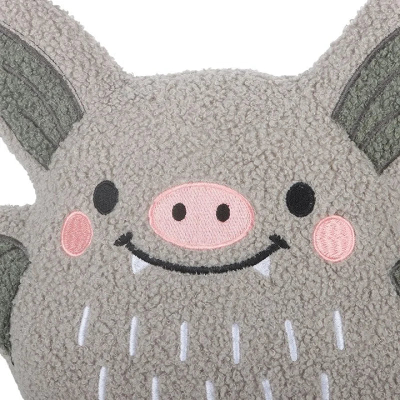 Cute Bat Boucle Cushion