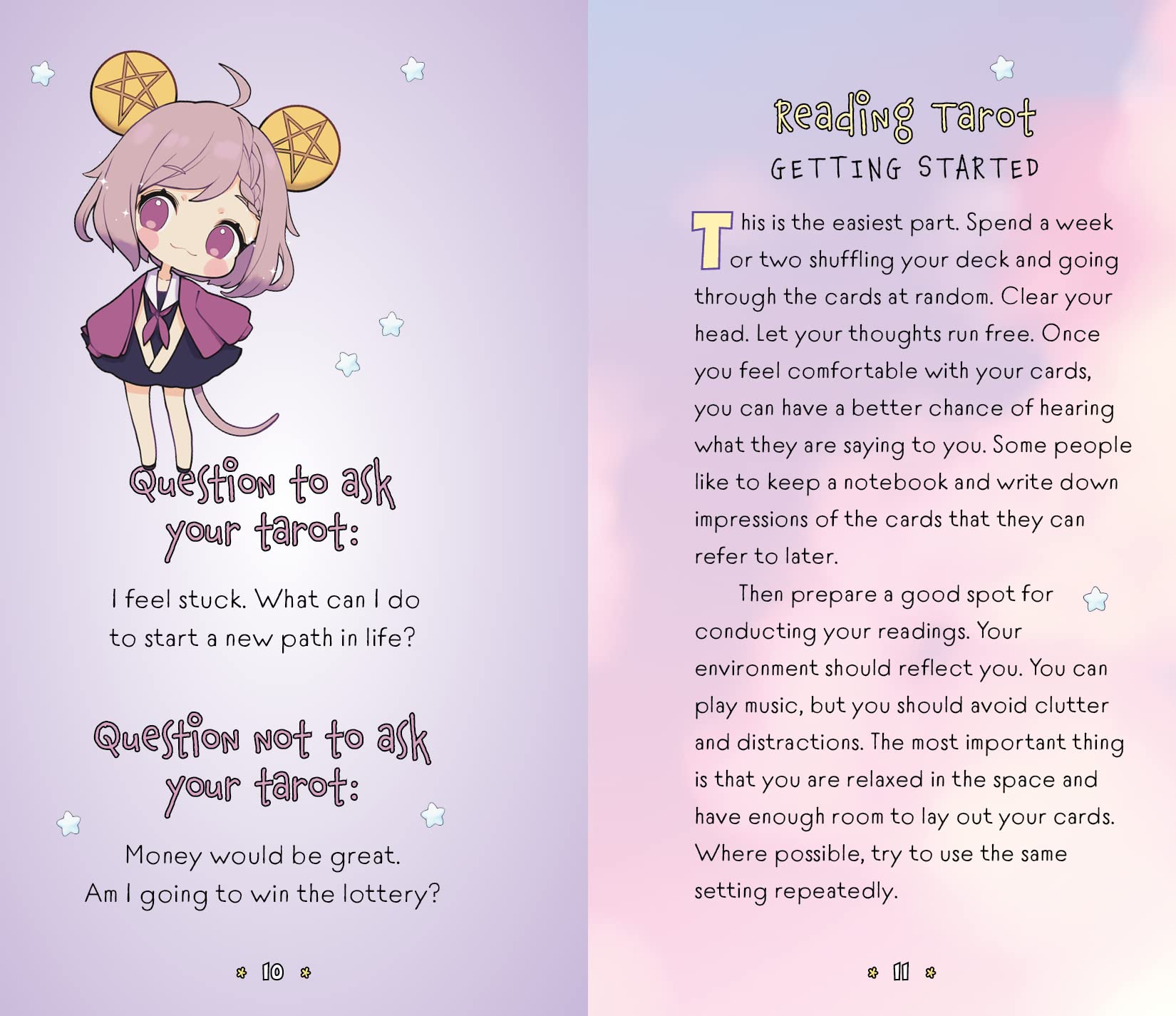 Cute Chibi Tarot : Understanding Tarot with the Chibi Universe - 78 Cards and Guidebook