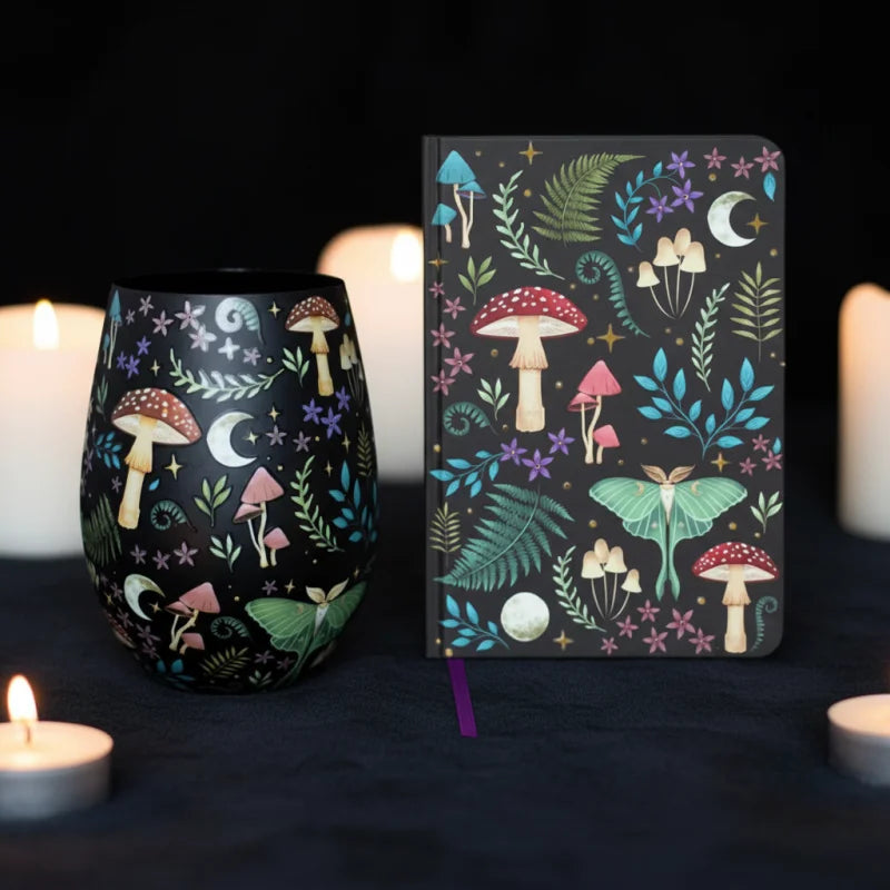 Dark Forest Bundle – Glass & Notebook