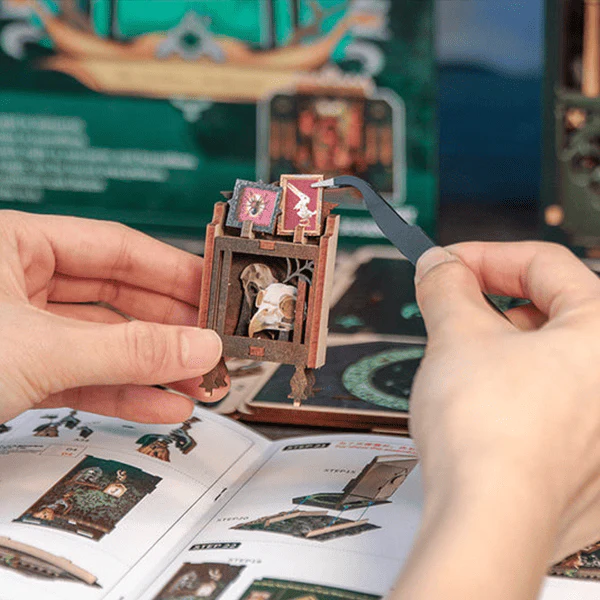 Darkness Herbarium Book Nook Game
