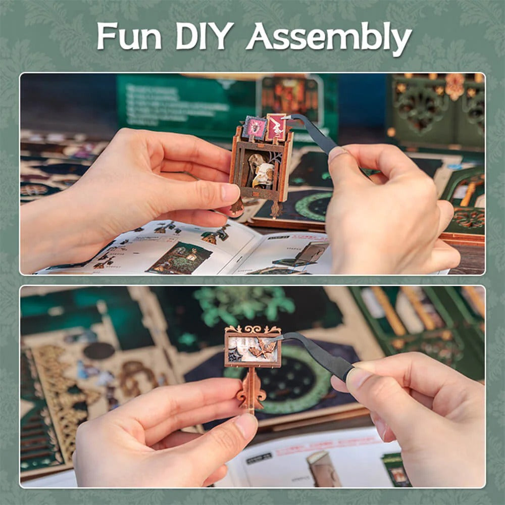 Darkness Herbarium Book Nook Game