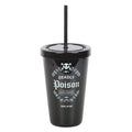 Deadly Poison Plastic Tumbler with Straw From Witch, Please!