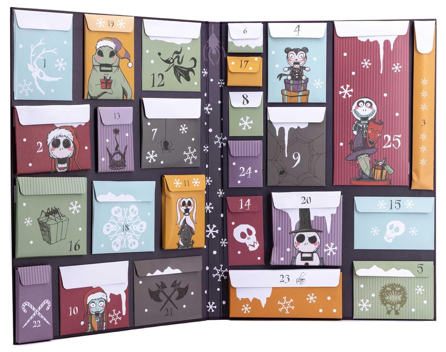 Disney Tim Burton’s The Nightmare Before Christmas Town: Official Advent Calendar Paper Calendars