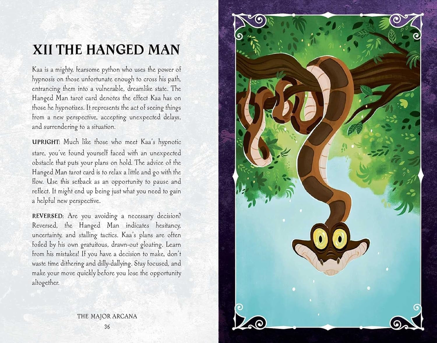 Disney Villains Tarot Deck and Guidebook Hardback Cards