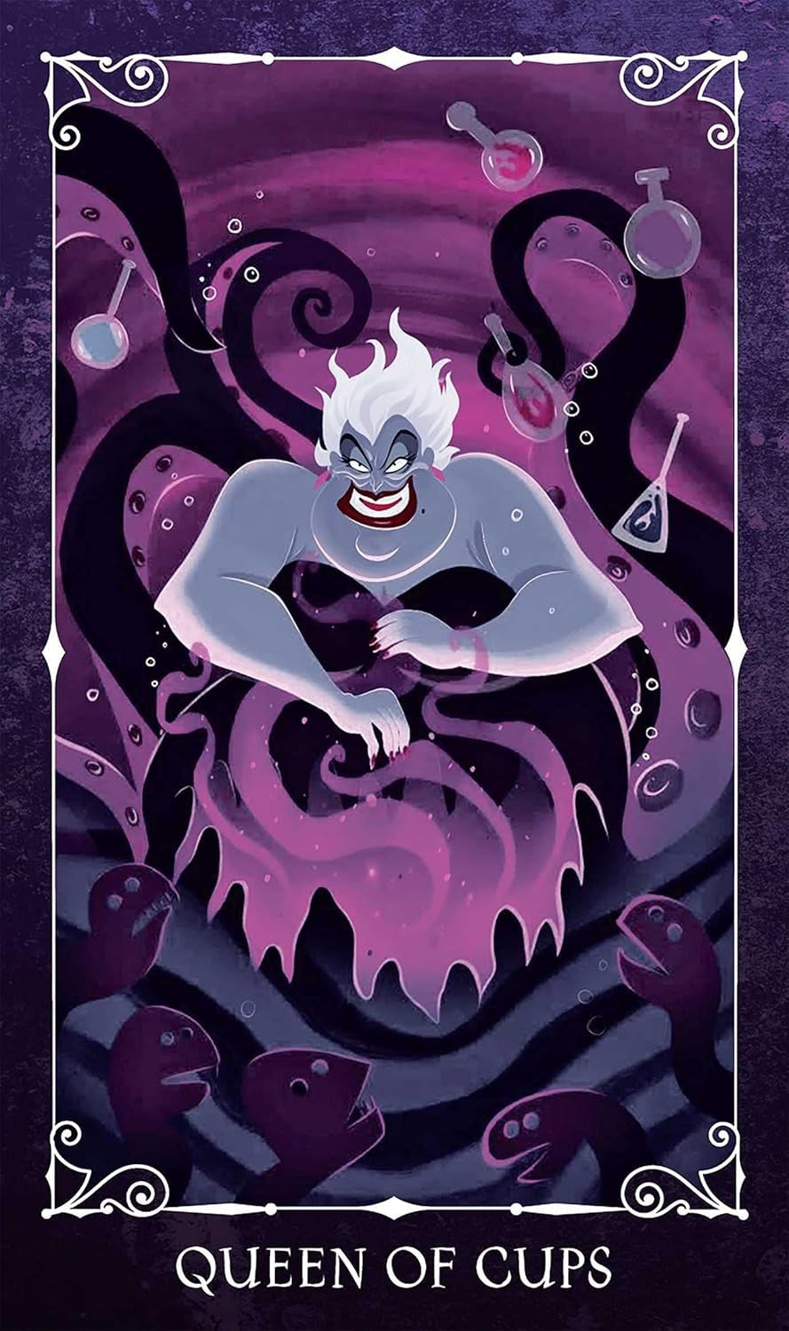 Disney Villains Tarot Deck and Guidebook Hardback Cards