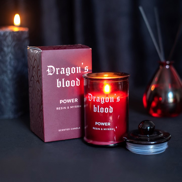 Dragon’s Blood Resin & Myrrh Candle