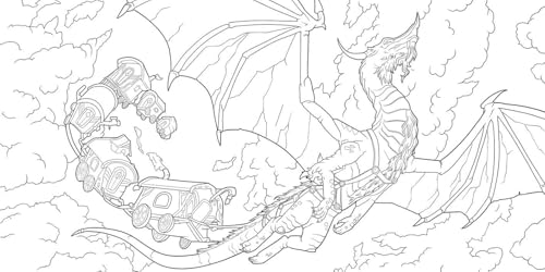 Dragons of the Realms : An Official Dungeons & Dragons Coloring Book