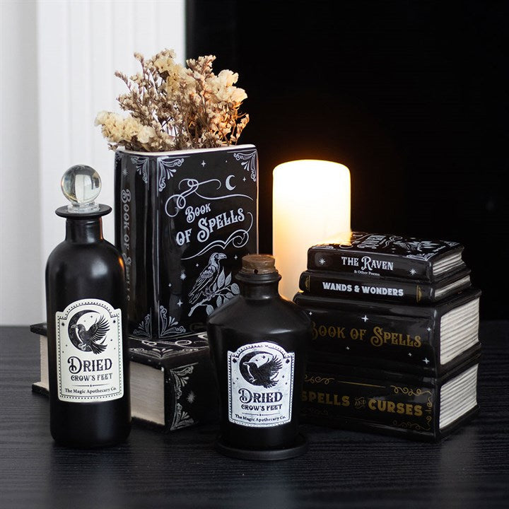 Dried Crow’s Feet Incense Cone Holder