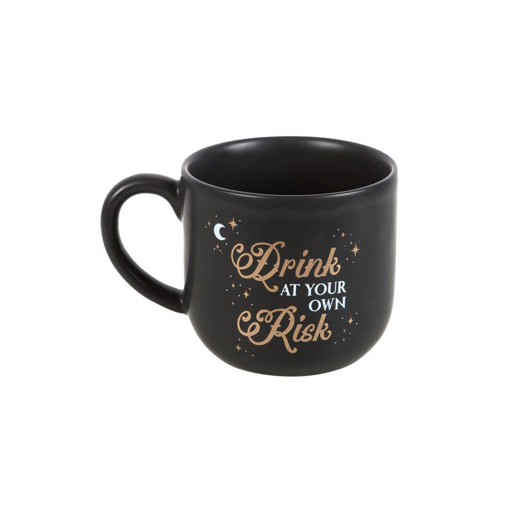 Drink At Your Own Risk Mug From Witch, Please!