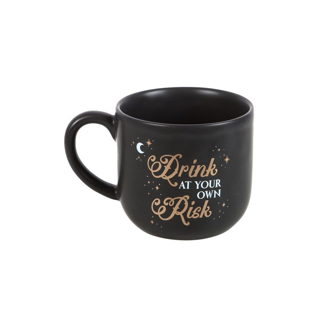 Drink At Your Own Risk Mug From Witch, Please!