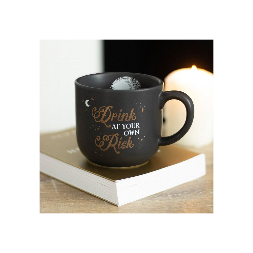 Drink At Your Own Risk Mug From Witch, Please!