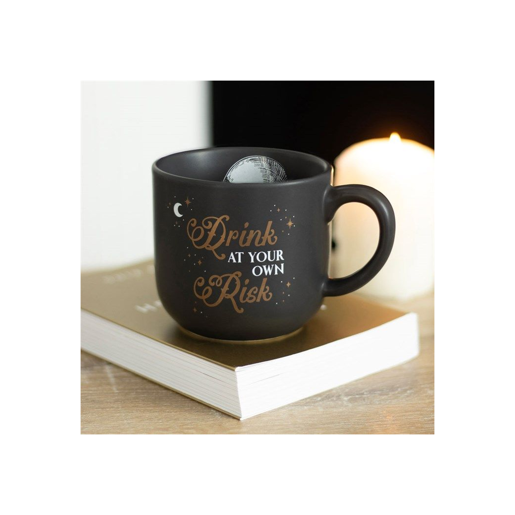 Drink At Your Own Risk Mug From Witch, Please!