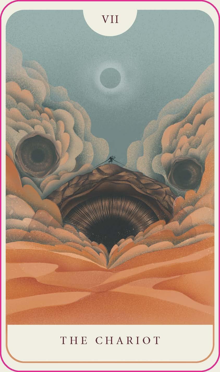 Dune: Bene Gesserit Tarot Deck and Guide Cards