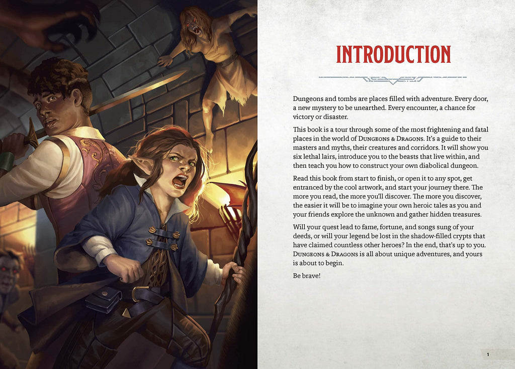 Dungeons and Tombs: Dungeons and Dragons : A Young Adventurer's Guide
