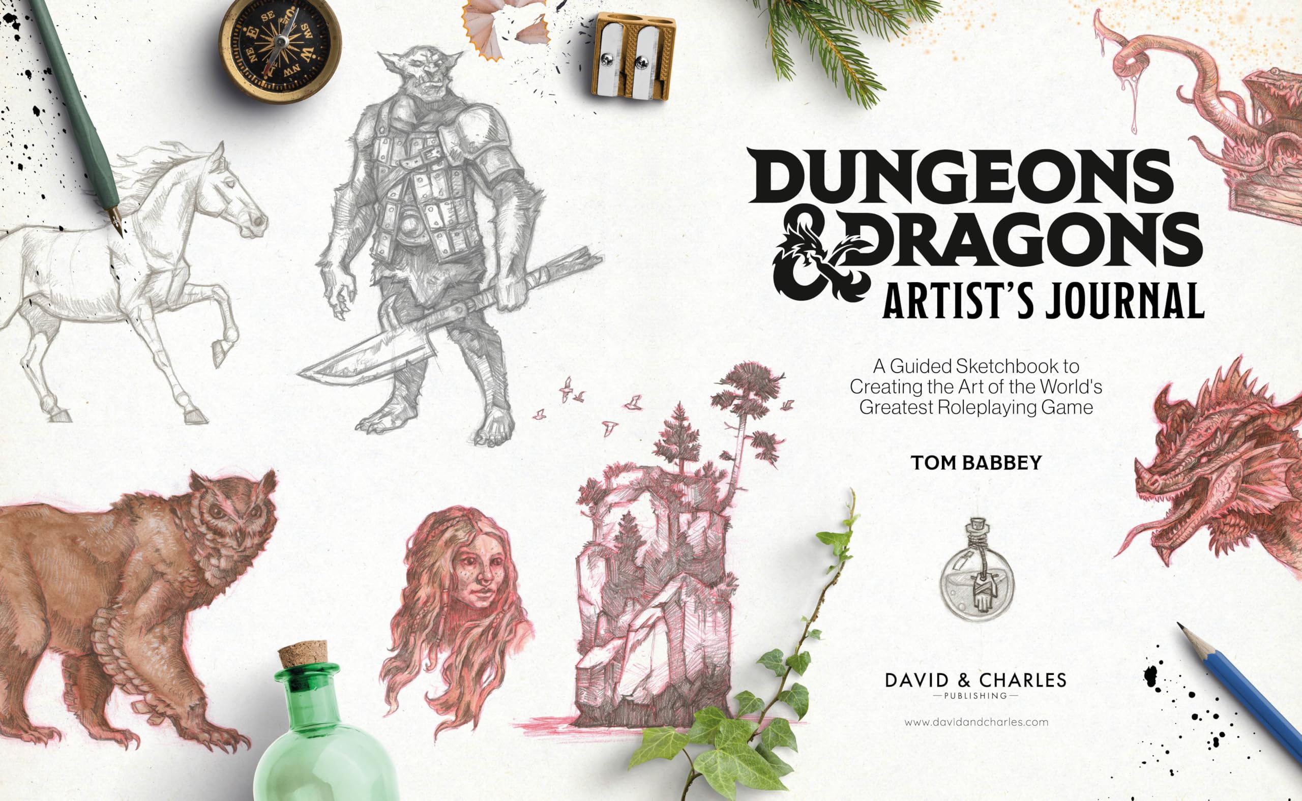 Dungeons & Dragons Artist's Journal : A Guided Sketchbook to Creating the Art of the World's Greatest Roleplaying Game