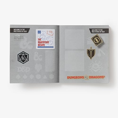 Dungeons & Dragons Stickerology : Legendary Stickers of Monsters, Magical Items, and More: Stickers for Journals, Water Bottles, Laptops, Planners, and More
