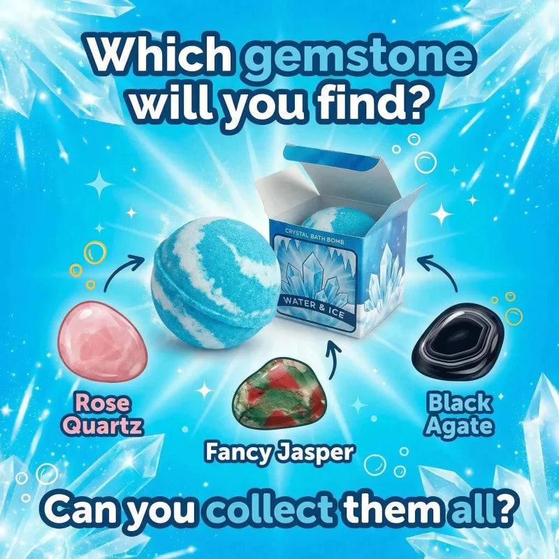 Elemental Crystal Bath Bomb - Water Bombs