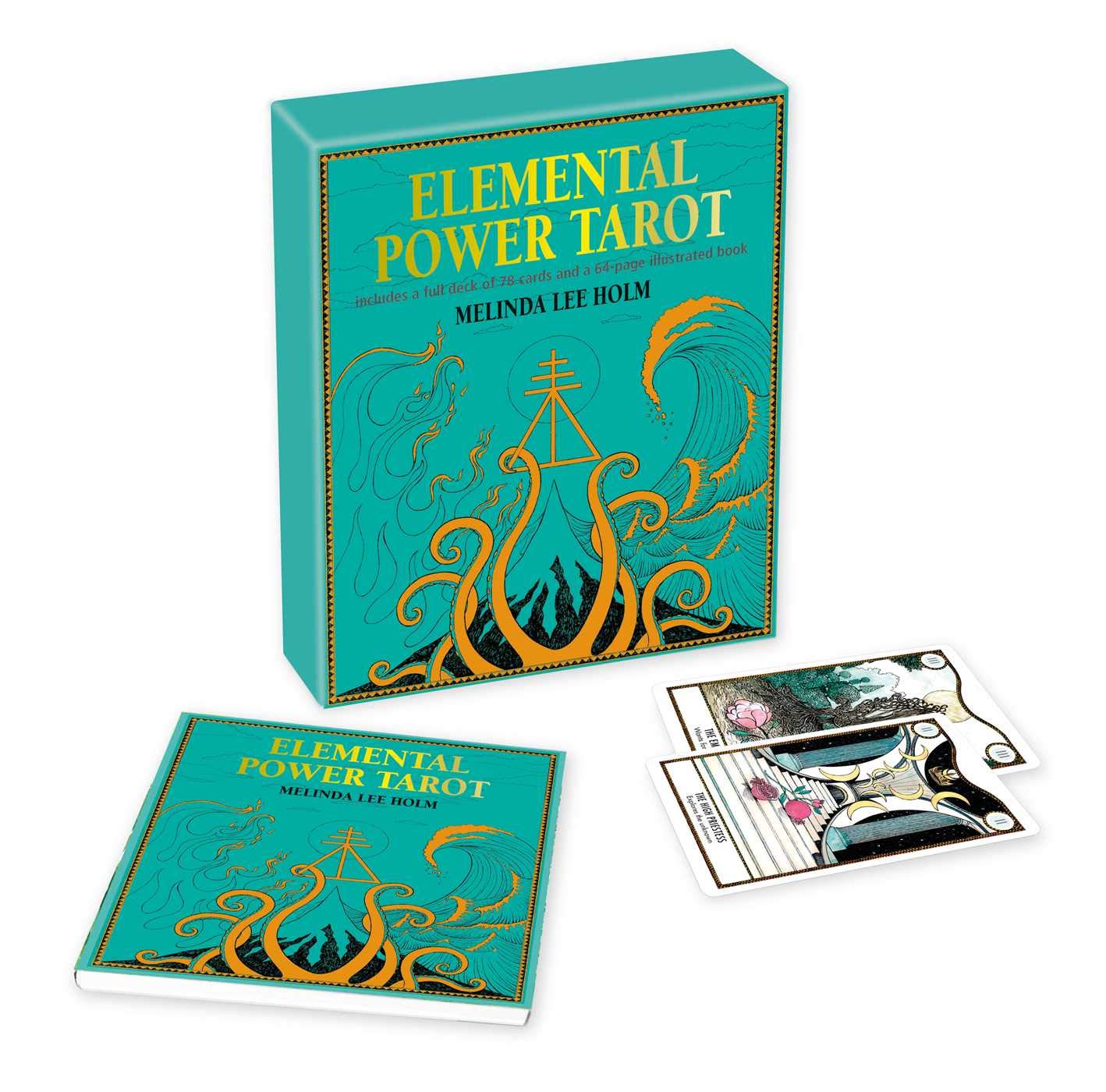 Elemental Power Tarot: Includes a Full Deck of 78 Cards and 64-Page Illustrated Book Mixed media product