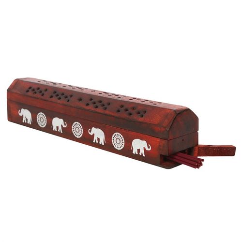 Elephant Wooden Rosewood Incense Box Set From Witch, Please!