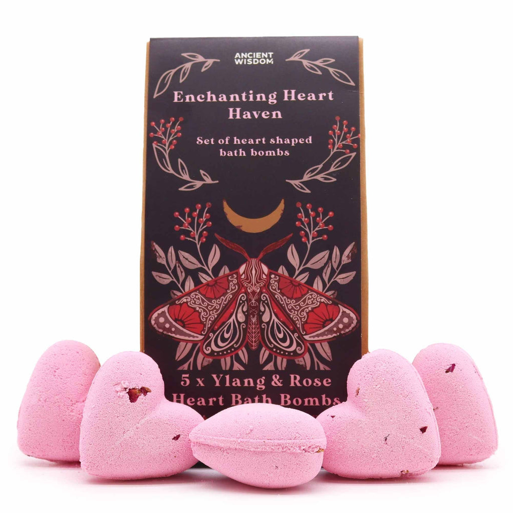 Enchanting Heart Heaven Bath Gift Set Bombs Sets