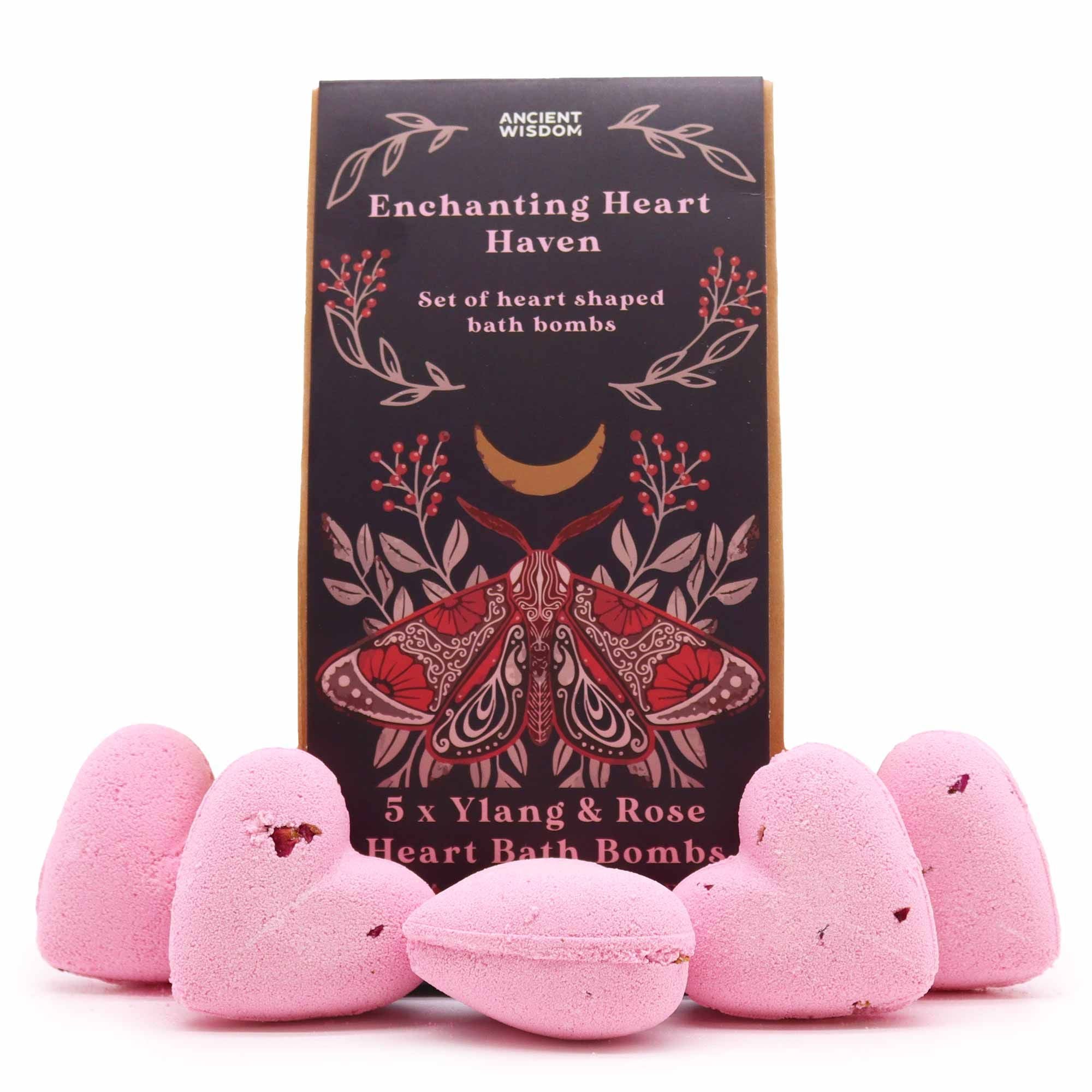 Enchanting Heart Heaven Bath Gift Set Bombs Sets