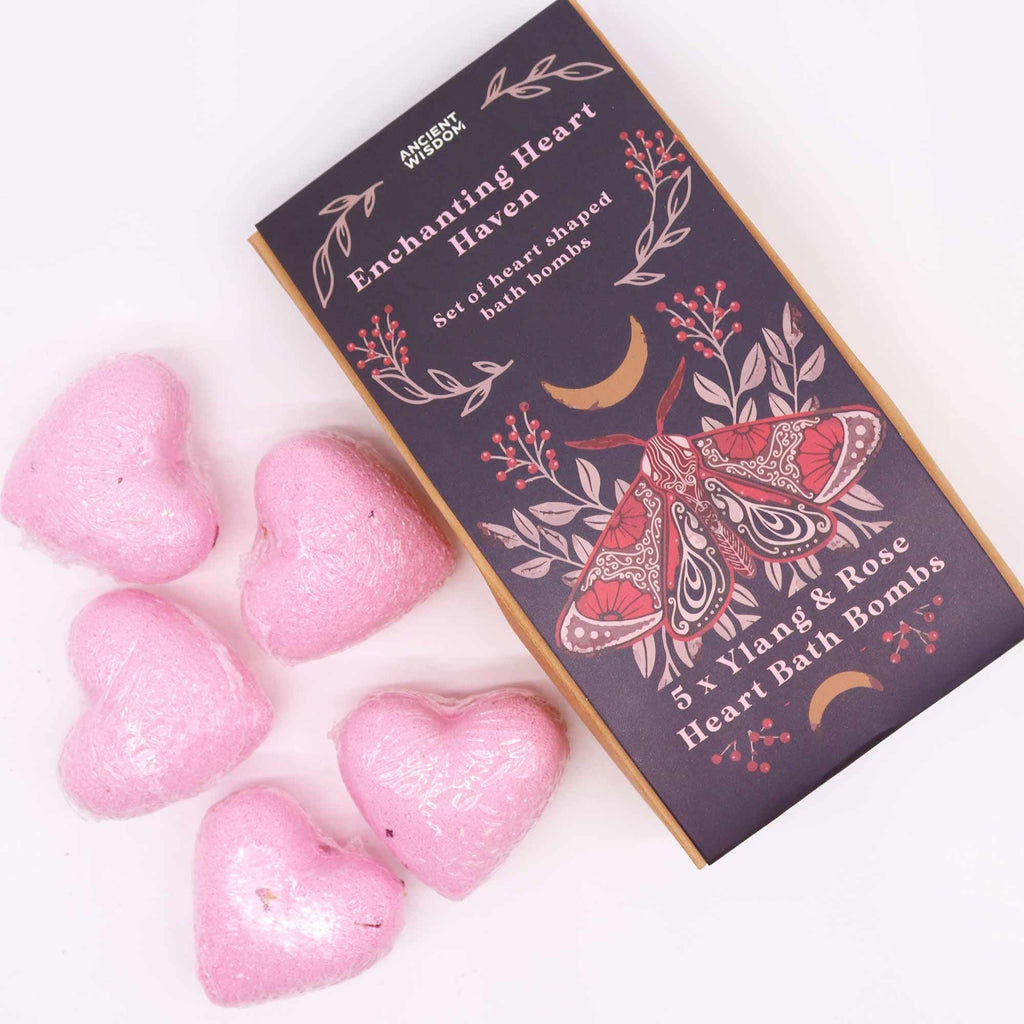 Enchanting Heart Heaven Bath Gift Set Bombs Sets