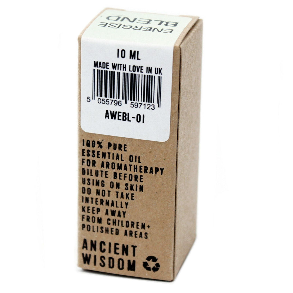 Energising Essential Oil Blend - Boxed - 10ml Premium Blends