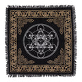 Esoteric Fringed Altar Cloth - Chakra Chart From Witch, Please!