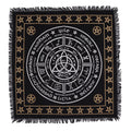 Esoteric Fringed Altar Cloth -  Life Death Rebirth From Witch, Please!