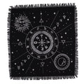 Esoteric Fringed Altar Cloth -  Moon & Sun Chart From Witch, Please!