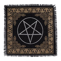 Esoteric Fringed Altar Cloth -  Pentagon From Witch, Please!