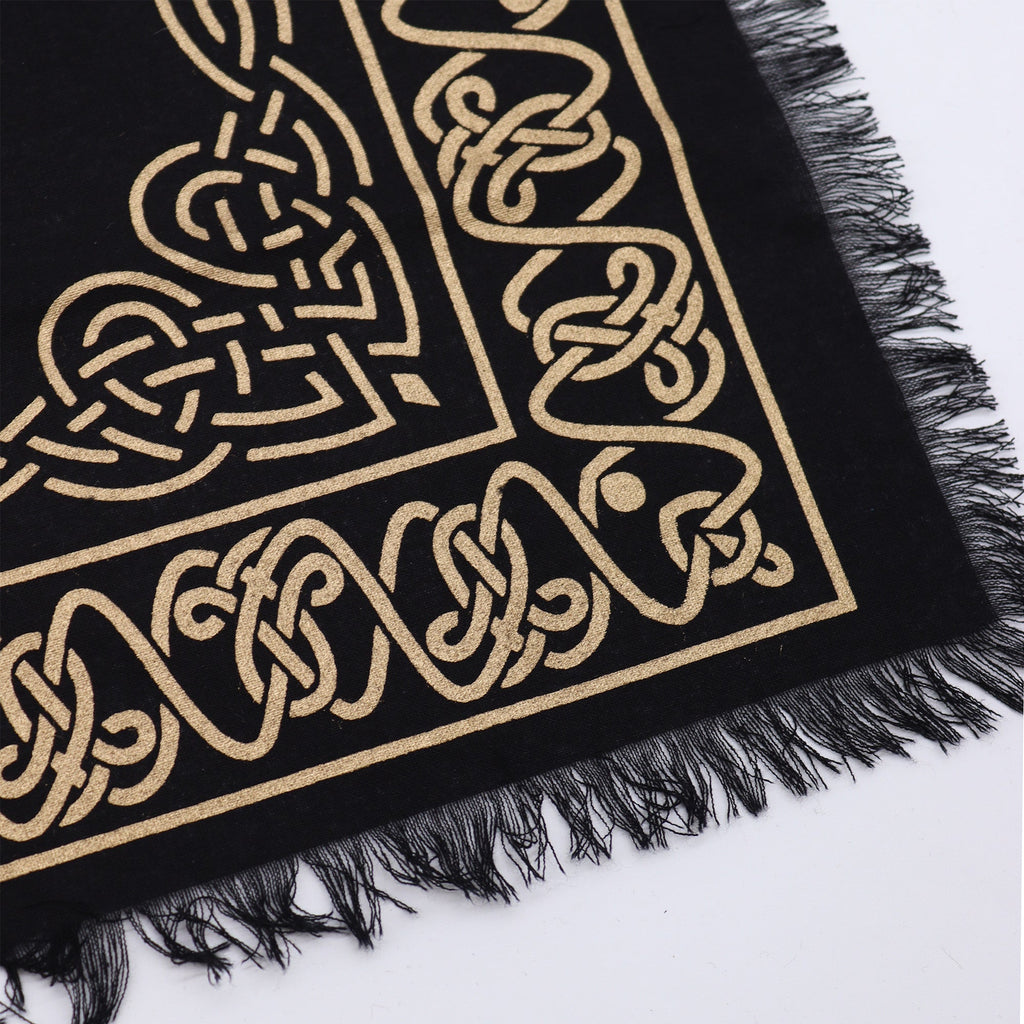 Esoteric Fringed Altar Cloth -  Pentagon From Witch, Please!