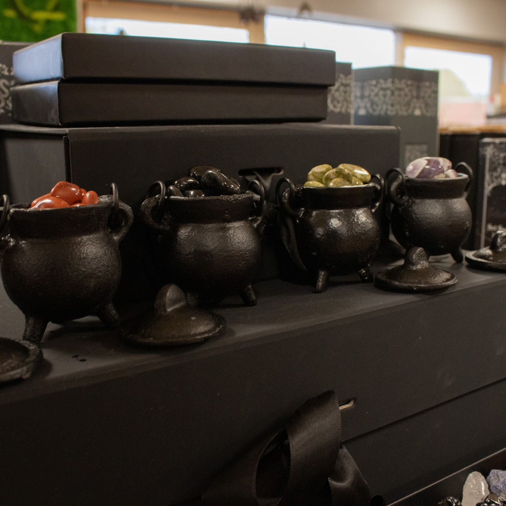 Extra Small Cast Iron Cauldrons 5x7cm Ritual Bowls