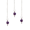 Facted Gemstone Pendulum - Amethyst From Witch, Please!