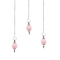 Facted Gemstone Pendulum - Rose Quartz From Witch, Please!